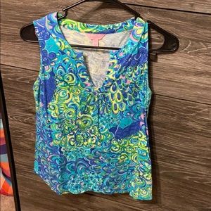 GUC Lilly Pulitzer Lilly’s Lagoon Marlow Tank